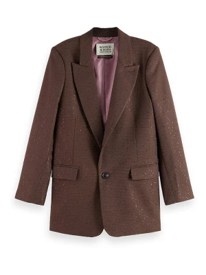 Scotch & Soda Blezer w kolorze ciemnobrązowym rozmiar: XS