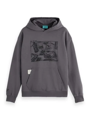 Scotch & Soda Bluza "JOE JONAS X SCOTCH SODA" w kolorze antracytowym rozmiar: M