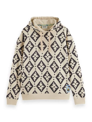 Scotch & Soda Bluza w kolorze beżowo-czarnym rozmiar: M