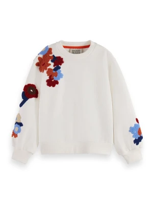 Scotch & Soda Bluza w kolorze białym ze wzorem rozmiar: 140