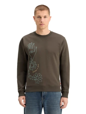 Scotch & Soda Bluza w kolorze brązowym rozmiar: M