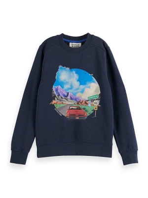 Scotch & Soda Bluza w kolorze granatowym ze wzorem rozmiar: 152
