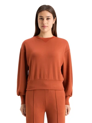 Scotch & Soda Bluza w kolorze jasnobrązowym rozmiar: L