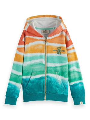 Scotch & Soda Bluza w kolorze pomarańczowo-turkusowym rozmiar: 152