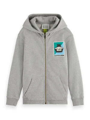 Scotch & Soda Bluza w kolorze szarym ze wzorem rozmiar: 164