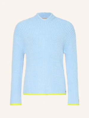 Scotch & Soda Bluza Z Kapturem Z Dzianiny blau