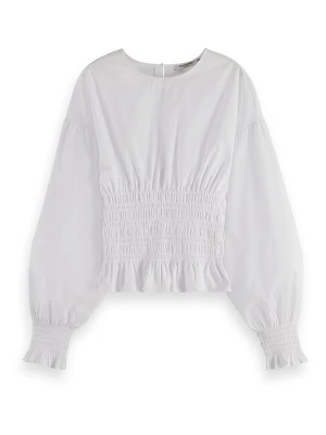 Scotch & Soda Bluzka w kolorze białym rozmiar: 38