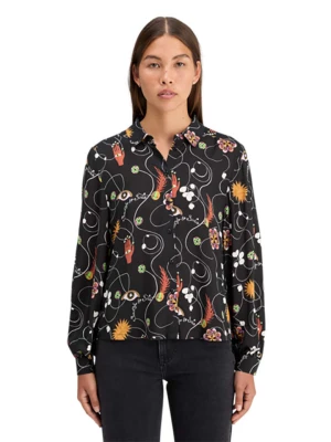 Scotch & Soda Bluzka w kolorze czarnym rozmiar: 34