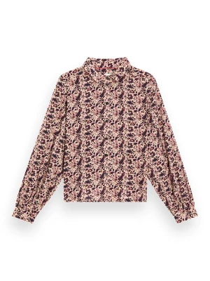 Scotch & Soda Bluzka w kolorze jasnoróżowo-czarnym rozmiar: 40