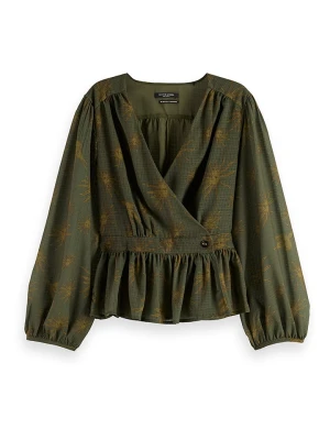 Scotch & Soda Bluzka w kolorze khaki rozmiar: 42
