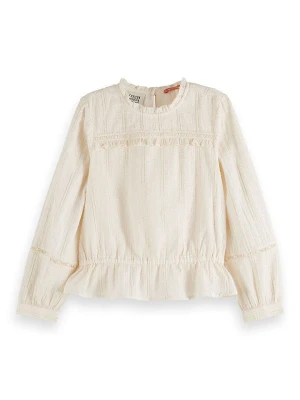 Scotch & Soda Bluzka w kolorze kremowym rozmiar: 176