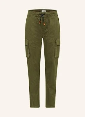 Scotch & Soda Bojówki Cargohose Loose Tapered Fit gruen