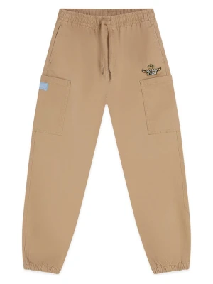 Scotch & Soda Bojówki w kolorze beżowym rozmiar: 128/134