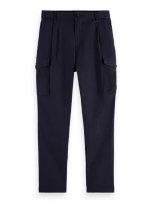 Scotch & Soda Bojówki w kolorze granatowym rozmiar: W33/L34