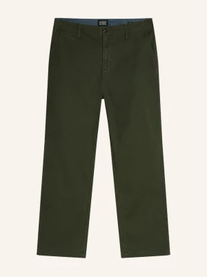 Scotch & Soda Chinosy Pitch O Regularnym Kroju gruen CIEMNOZIELONY