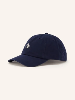 Scotch & Soda Czapka Z Daszkiem blau GRANATOWY