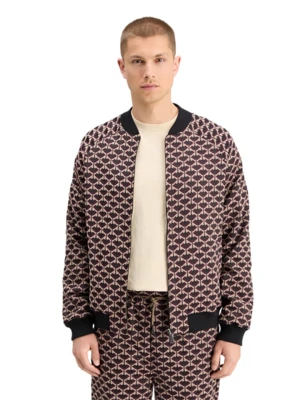 Scotch & Soda Dwustronna kurtka w kolorze jasnoróżowo-czarnym rozmiar: L