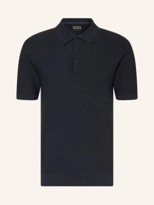 Scotch & Soda Dzianinowa Koszulka Polo blau
