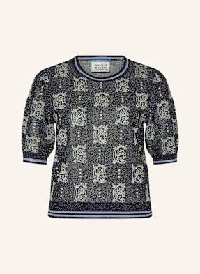 Scotch & Soda Dzianinowa Koszulka Z Błyszczącą Przędzą blau