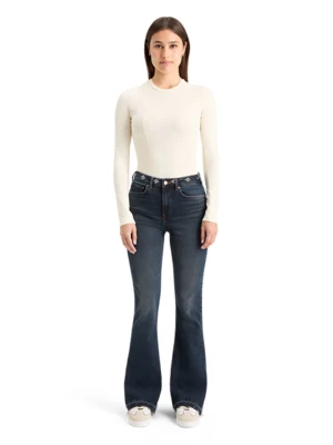 Scotch & Soda Dżinsy - Flared fit - w kolorze granatowym rozmiar: W30/L32