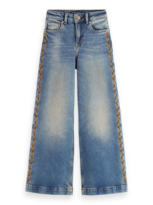 Scotch & Soda Dżinsy - Wide leg - w kolorze niebieskim rozmiar: 170