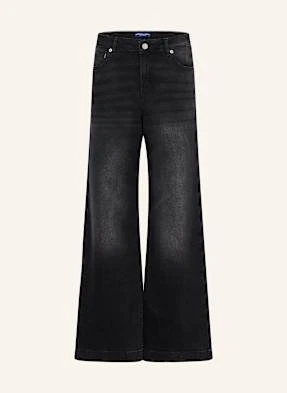 Scotch & Soda Jeansy The Wave Wide Leg Fit schwarz