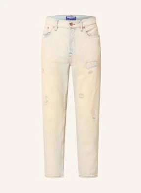 Scotch & Soda Jeansy W Stylu Destroyed Dean Loose Tapered Fit blau