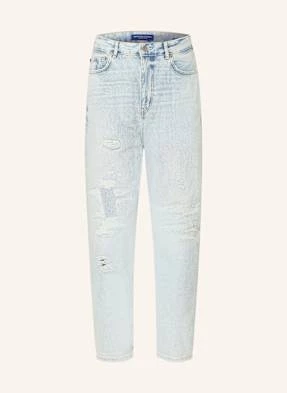 Scotch & Soda Jeansy W Stylu Destroyed The Tide blau