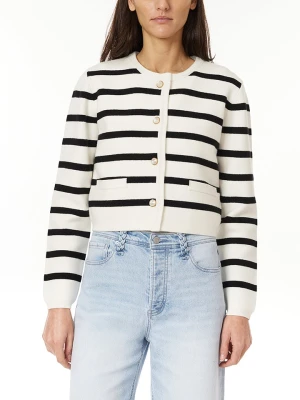 Scotch & Soda Kardigan w kolorze biało-czarnym rozmiar: XL