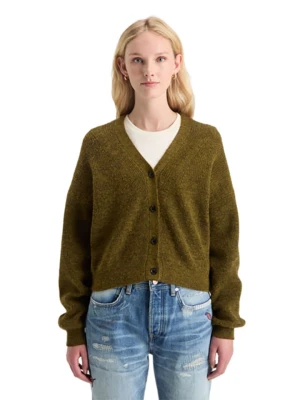 Scotch & Soda Kardigan w kolorze khaki rozmiar: S