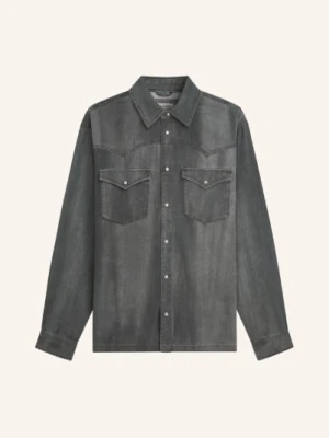 Scotch & Soda Koszula Comfort Fit W Stylu Jeansowym grau