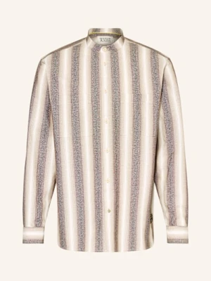 Scotch & Soda Koszula Relaxed Fit Ze Stójką braun