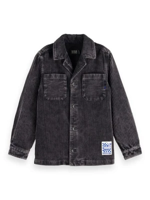Scotch & Soda Koszula w kolorze antracytowym rozmiar: 128