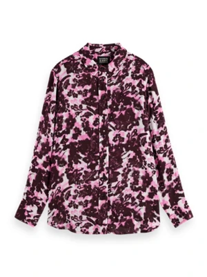 Scotch & Soda Koszula w kolorze bordowo-jasnoróżowym rozmiar: 34