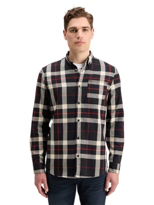 Scotch & Soda Koszula w kolorze czarno-kremowym rozmiar: S