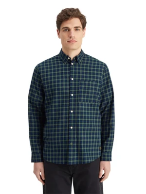 Scotch & Soda Koszula w kolorze granatowo-zielonym rozmiar: M