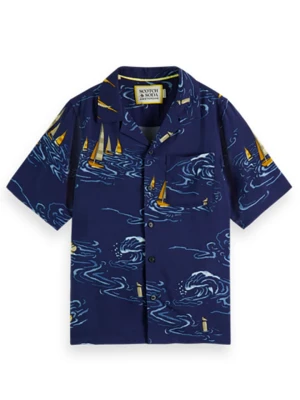 Scotch & Soda Koszula w kolorze granatowym rozmiar: 164