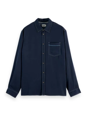 Scotch & Soda Koszula w kolorze granatowym rozmiar: S