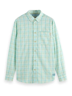 Scotch & Soda Koszula w kolorze turkusowo-jasnozielonym rozmiar: S