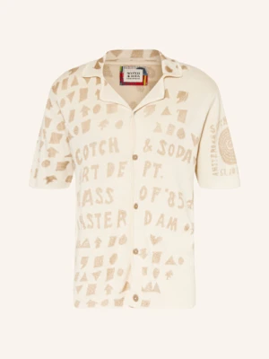 Scotch & Soda Koszula Z Dzianiny Tailored Fit beige
