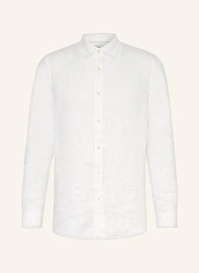 Scotch & Soda Koszula Z Lnu Core Regular Fit weiss