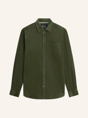 Scotch & Soda Koszula Z Sztruksu O Kroju Regular Fit gruen KHAKI