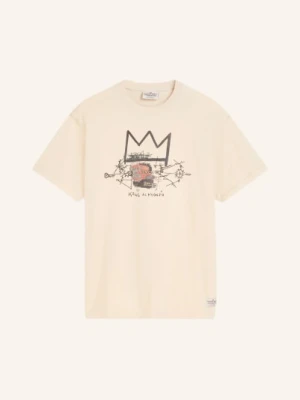 Scotch & Soda Koszulka Basquiat Artwork beige