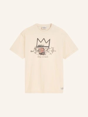 Scotch & Soda Koszulka Basquiat Artwork beige
