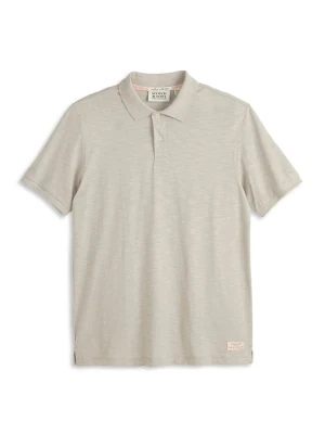 Scotch & Soda Koszulka polo w kolorze beżowym rozmiar: S