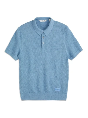Scotch & Soda Koszulka polo w kolorze błękitnym rozmiar: L