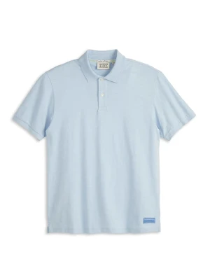 Scotch & Soda Koszulka polo w kolorze błękitnym rozmiar: M