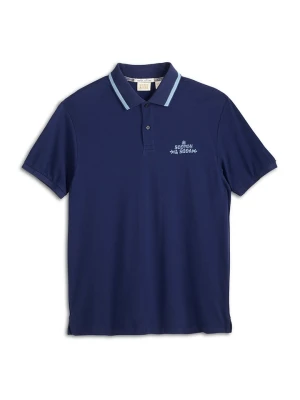 Scotch & Soda Koszulka polo w kolorze granatowym rozmiar: S