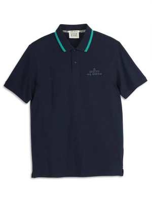 Scotch & Soda Koszulka polo w kolorze granatowym rozmiar: M