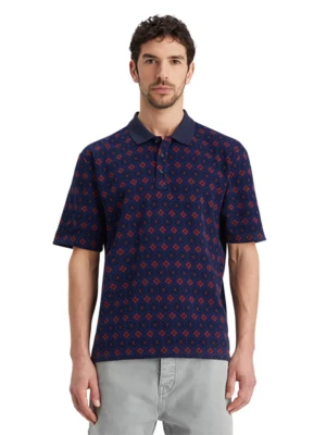 Scotch & Soda Koszulka polo w kolorze granatowym rozmiar: XL